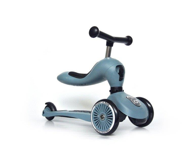 Scoot & Ride Highwaykick 1 Jeździk i hulajnoga 2w1 Steel - 573303 - zdjęcie 4